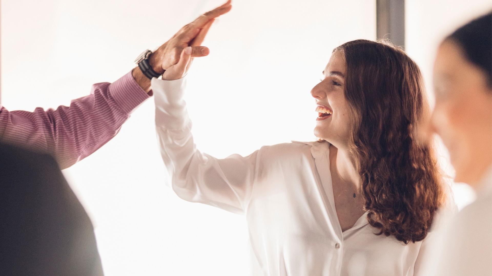 Happy employees at Baseblue